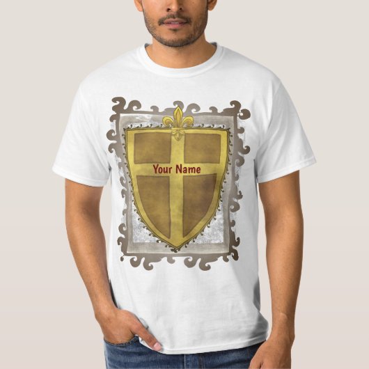 カール フルール・ド・リス シールド Tシャツ (正面)