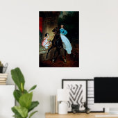 カール・ブリュロフ：ライダー ポスター (ホームオフィス)