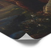 カール・ブロックの『十字架上のキリスト』(宗教的) ポスター (角)