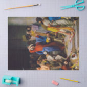 カール・ブロッホで神殿を清めるイエス 薄葉紙 (クラフト)