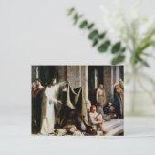 カール・ブロッホによってベテスダで病気を癒すキリスト ポストカード (スタンド正面)