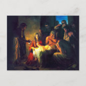 カール・ブロッホによるイエスの誕生 シーズンポストカード (正面)