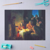 カール・ブロッホによるイエスの誕生 薄葉紙 (クラフト)