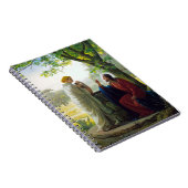 カール・ブロッホによるキリストとサマリア人の女 ノートブック (右側)