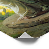 カール・ブロッホによるキリストとサマリア人の女 ポスター (角)