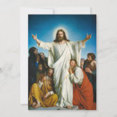 カール・ブロッホによるクリスティウス慰め サンキューカード (正面)