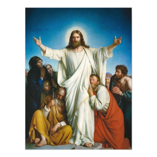 カール・ブロッホによるクリスティウス慰め フォトプリント            (正面)