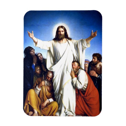 カール・ブロッホによるクリスティウス慰め マグネット (縦)