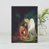 カール・ブロッホによるゲツセマネのキリスト サンキューカード (スタンド正面)