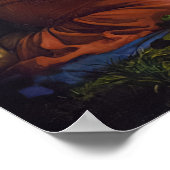 カール・ブロッホによるゲツセマネのキリスト ポスター (角)