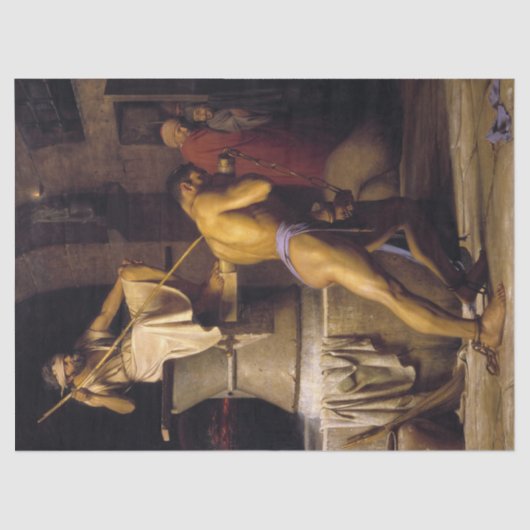 カール・ブロッホによるサムソンとペリシテ人 薄葉紙 (正面)