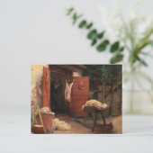 カール・ブロッホによるヘルレベクの屠殺場 ポストカード (スタンド正面)