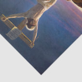 カール・ブロッホによる十字架上のキリスト 薄葉紙 (詳細)