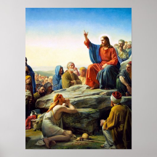 カール・ブロッホによる山上の説教 ポスター (正面)