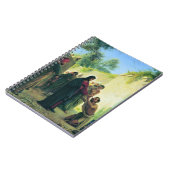 カール・ブロッホによる盲人の癒し ノートブック (左側)