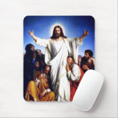 カール・ブロッホによる「慰め」。ファインアートイースターギフト マウスパッド (マウス)