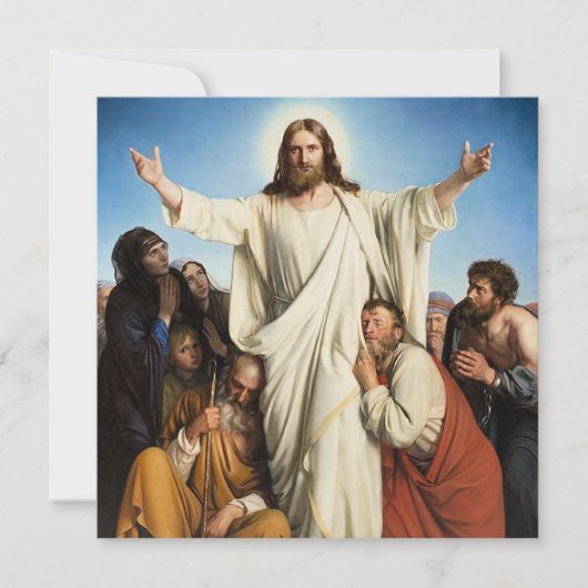 カール・ブロッホの有名なアートワーク、慰め シーズンカード (正面)