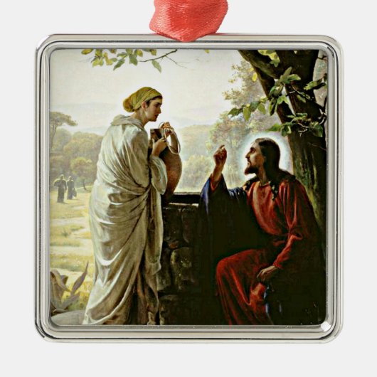 カール・ブロッホ:井戸の女性 メタルオーナメント (正面)