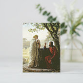 カール・ブロッホ:井戸側の女絵画性 ポストカード (スタンド正面)