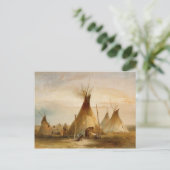 カール・ボドマー – スー・テペ ポストカード (スタンド正面)