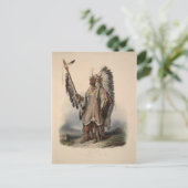 カール・ボドマー – マンダンチーフ ポストカード (スタンド正面)