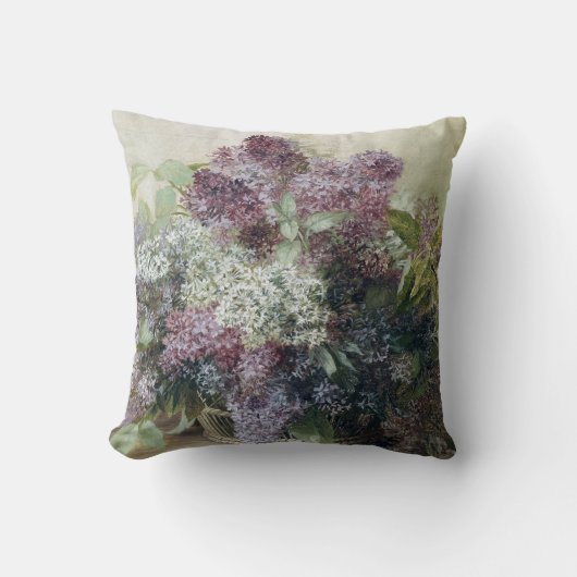 カール・マッスマン・バスケット(薄紫) クッション (正面)