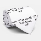 カール・マルクスが何をしたのか ネクタイ (ロール)