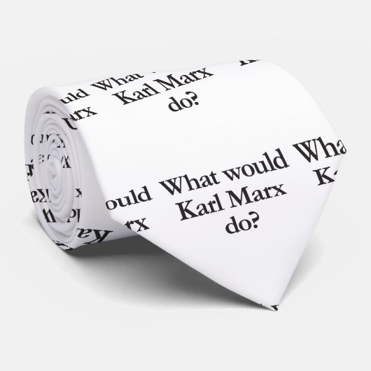 カール・マルクスが何をしたのか ネクタイ (ロール)