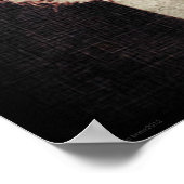 カール・マルクスとアダム・スミスの禅 ポスター (角)