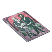 カール・マルクスとフレドリッチが宣言を出す ノートブック (右側)