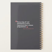 カール・マルクスとフレドリッチが宣言を出す プランナー手帳 (裏面)