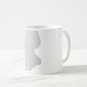 カール・マルクスのひげのマグ コーヒーマグカップ (正面右)