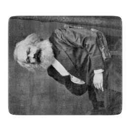 カール・マルクスポートレート（マルクス主義の創始者） カッティングボード