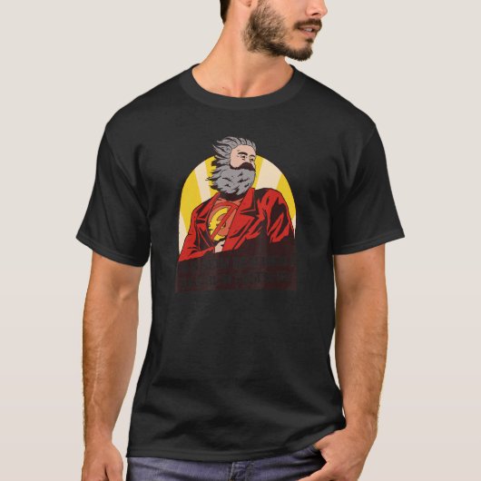 カール・マルクス共産主義マルクス主義 Tシャツ (正面)