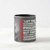 カール・マルクス彼らを鎖から失う!ワーカーズユナイト! マグカップ (中央)