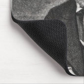 カール・マルクス1857年のポートレート マウスパッド (コーナー)