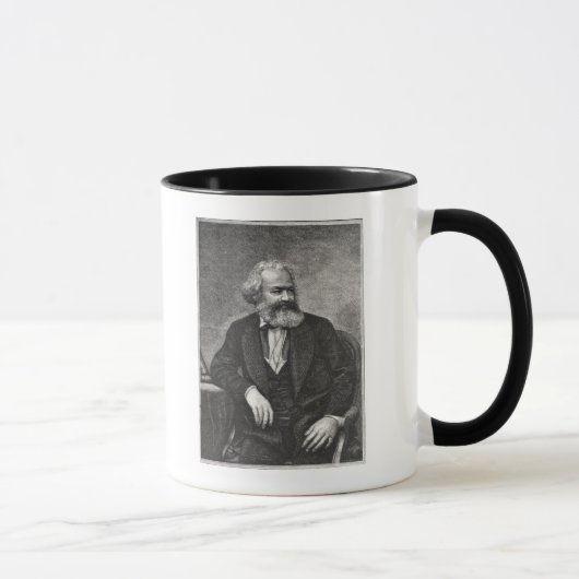 カール・マルクス1857年のポートレート マグカップ (右)