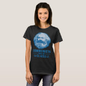 カール・マルクス・マルクス主義の共産主義の社会主義の哲学 Tシャツ (正面フル)