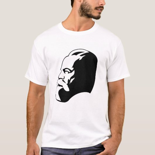 カール・マルクス 共産主義 社会主義 ソ連 Tシャツ (正面)