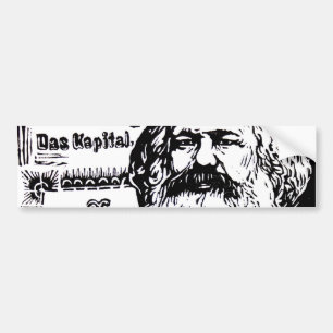 カール・マルクス- Das Kapital バンパーステッカー