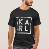 カール ミニマリズム Tシャツ (正面)