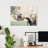 カール・ラルソンおもしろいフェロー1917ポスター ポスター (ホームオフィス)