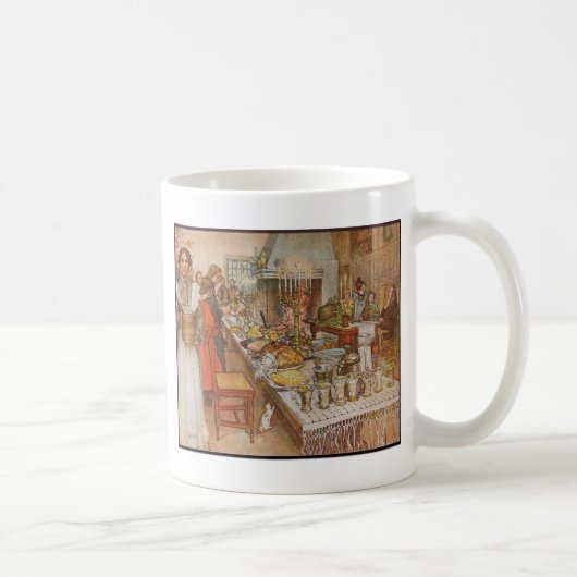 カール・ラルソンクリスマスイブ コーヒーマグカップ (右)