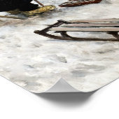 カール・ラルソン野外画家。冬のモチーフ ポスター (角)