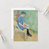 カール・ラルソン – アンナ・ヨハンナ カード (正面/裏面インサイチュ)