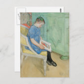 カール・ラルソン – アンナ・ヨハンナ ポストカード (正面/裏面)