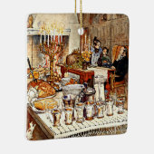 カール・ラルソン：クリスマスイブ詳細、 セラミックオーナメント (右)