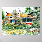 カール・ラルソン – コテージ、 ポスター (正面)