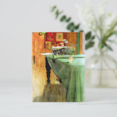 カール・ラルソン:ピアノでブラータ ポストカード (スタンド正面)