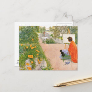 カール・ラーションの絵画、橋 ポストカード